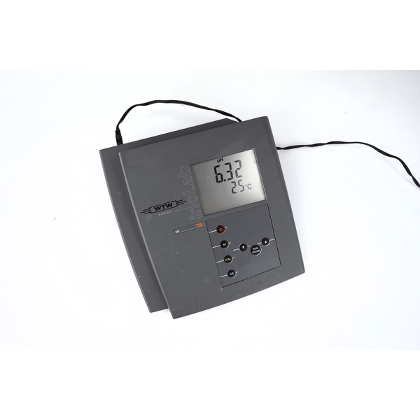 راهنمای کامل کار با pH متر رومیزی WTW inoLab pH 720 | آموزش روشن کردن، کالیبراسیون و اندازه‌گیری pH و mV 