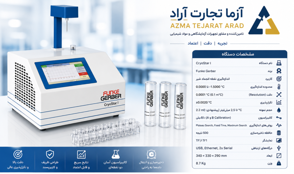 کرایوسکوپ آزما تجارت آراد